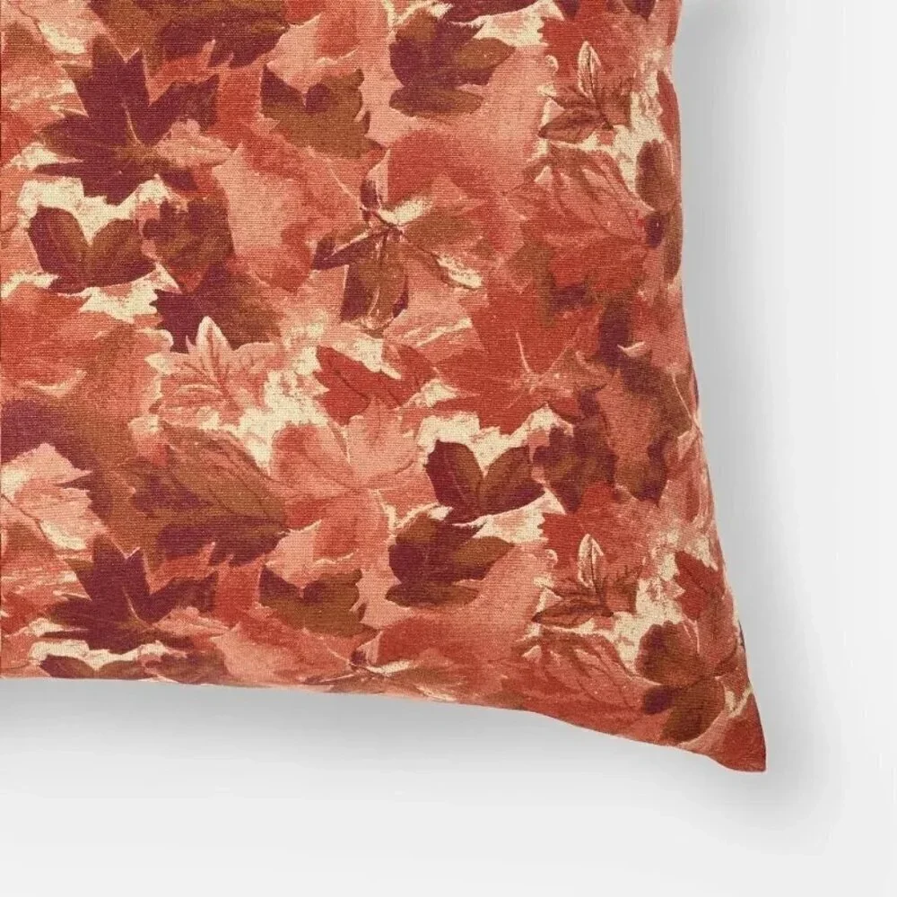Oversized Fall Leaves Square Throw Pillow - Threshold Studio McGee - Target 2024